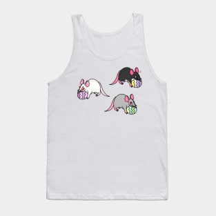 Easter Egg Rats (Full Color Version) Tank Top